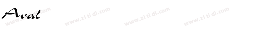 AvalonTwo Regular字体转换